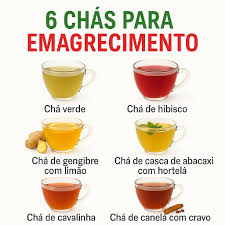 6 Chás para Emagrecimento